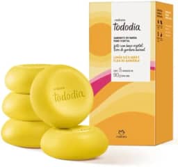 Sabonete em Barra Puro Vegetal Tododia Limão Siciliano e Flor de Gardênia