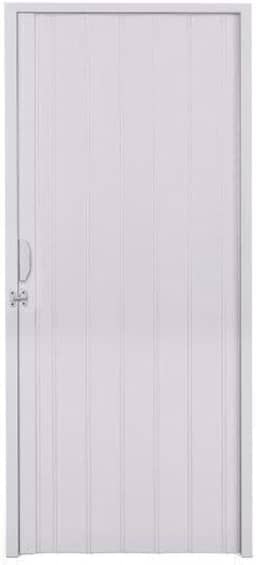 Porta Sanfonada PVC Polifort 210cmx60cm Cinza
