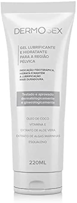 Gel Lubrificante e Hidratante para a Região Pélvica Dermosex 220ml A Sós