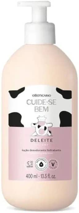 O BOTICARIO CUIDE-SE BEM DELEITE HIDRATANTE CORPORAL 400ml