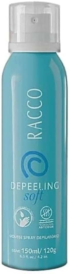 Racco Depeeling Soft, Mousse Spray Depilatório Sem Odor, 150ml/120g