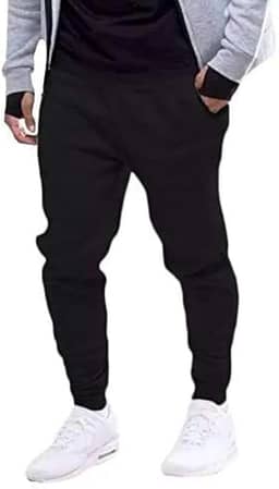 Calça Masculina Moletom Esporte Macio Cinza Grafite G