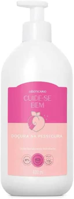 Creme Hidratante Doçura na Pessegura, 400ml Cuide-se Bem