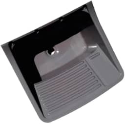 Tanque Plástico 15L com Sifão Luconi – Kit Completo para Lavanderia (Cinza/Preto)