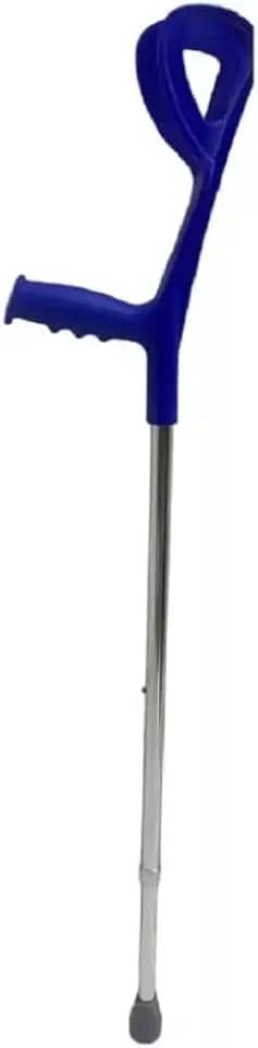 Muleta Canadense Azul Alumínio Até 120 Kg Supermedy