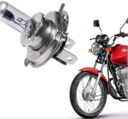 Lampada Farol Moto H4 35×35 12v Cg Titan Fan 125 150 160 Ybr Factor 125