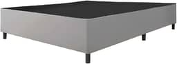 Cama Box Base Casal Queen 1,58m Cinza Suede