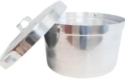 Forma para pudim especial c/tampa - FORMA EM ALUMINIO - CAPACIDADE 1,6L