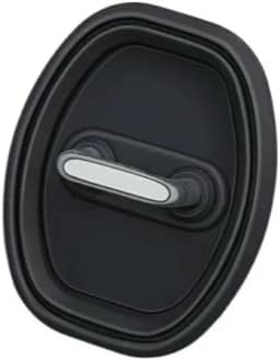 Kit 4 Pcs Amortecedor Fechadura Borracha Protetor Porta Do Carro Batente Anti Impacto Colisão Veicular Universal(Preto)