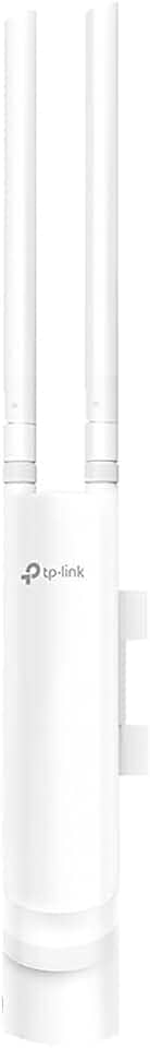 TP-Link EAP110-Outdoor V3 | Ponto de acesso externo sem fio Omada N300 | Cobertura WiFi de até 200 metros | PoE passivo com injetor PoE gratuito | SDN integrado | Acesso à nuvem e aplicativo Omada