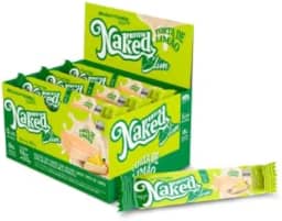 Naked Protein Slim Torta de limão Cx com 12 unidades de 25g