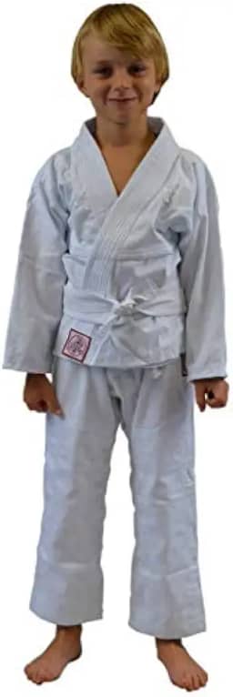 Keiko, Kimono Reforçado Juvenil, Unissex, Branco, M3