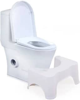 Banquinho De Cócoras Apoio Postural Vaso Sanitário Supermedy