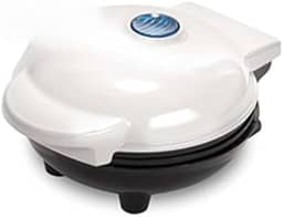 Mini Forno de Pizza para Waffles - Elétrico, Automático, 110V, Ideal para Café da Manhã (Branco)