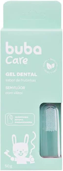 Buba Care, Gel Dental para Bebê, Sem flúor, 50 G