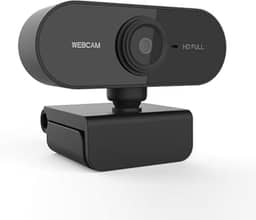 Webcam Full HD 1080p com Microfone Integrado – Alta Definição para Reuniões e Vídeos