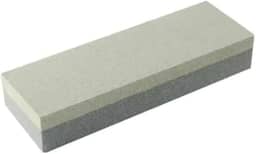 Pedra de Amolar Dupla Face Profissional para Afiar Facas e Ferramentas, 20x5x2cm, Retangular, 600g