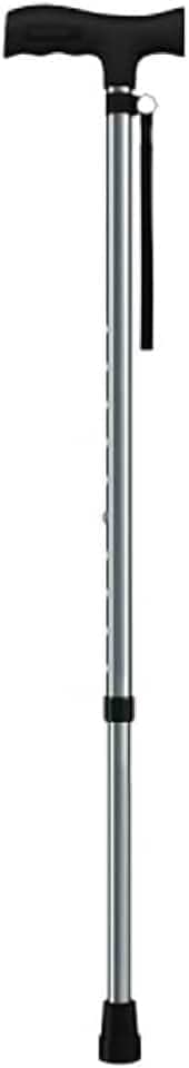 Bengala de Apoio, Altura Regulável 10 Ajustes, Pegada Texturizada Confortavel - Suporta até 130 kg