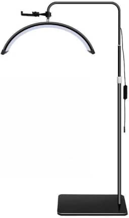 Luminaria Meia Lua Estetica Mesa 3 Tons Ajustavel Salao Beleza Limpeza De Pele(Preto)