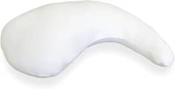 Almofada de Amamentação Anatômica Caju Branca - Apoio Ergonômico Mamãe e Bebê - Bicho Papão