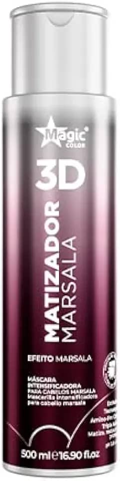 Magic Color Matizador 3D Marsala500Ml