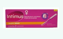 Intimus Absorvente Interno Sport Super, 1 pacote com 8 unidades