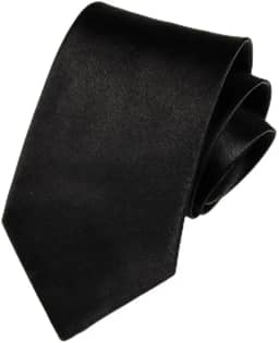 Gravata skinny clássica para homens, gravata de negócios de cor sólida de 8 cm de largura, para ternos formais profissionais e roupas de escritório