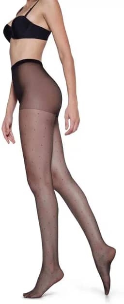 Meia Calça Loba Classica Poa Fio 15 (Adulto)