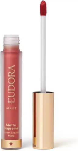 Batom Líquido Matte Supreme, Rosado Suave, 4,0ml, Longa Duração, Ultra Pigmentado