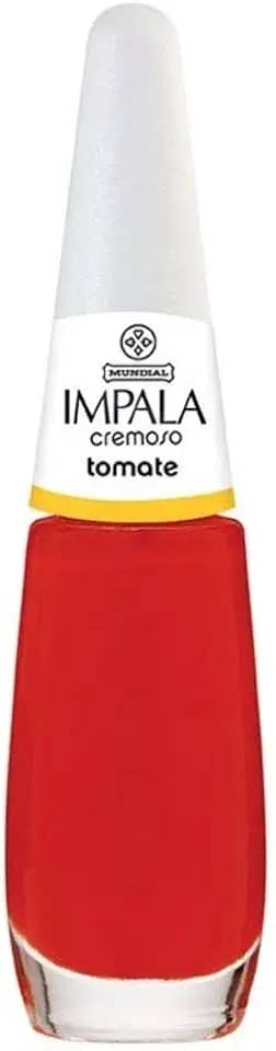 Esmalte Tomate, Impala Cosmeticos, Vermelho