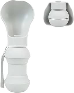 Bebedouro Portátil para Pets 550ml – Garrafa com Copo Integrado, Anti-Vazamento, Ideal para Passeios e Viagens