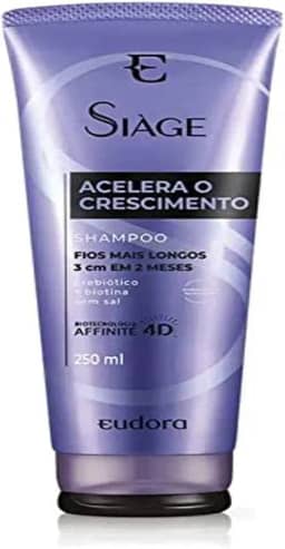 SIAGE SHAMPOO ACELERA O CRESCIMENTO 250ml RPCK, Eudora Siàge