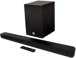 JBL, Soundbar, Cinema SB180, 2.1 Canais, Bluetooth, Subwoofer Sem Fio de 6,5" - Preto