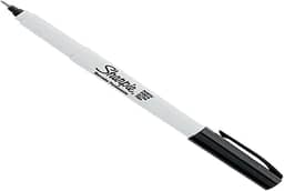 Blister com 1 Marcador Permanente Ultrafino, Sharpie, 1776937, Preto