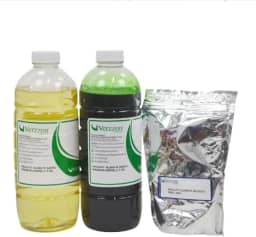 Kit Base para Sabão Lava Roupas Premium 1kg Verde Rende 20 Litros Verzzon (2.400gr)