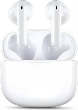 Fone De Ouvido Sem Fio, Bluetooth 5.4, Compatível Com Todo Celular, Cancelamento Ruído, Bateria Até 16 Horas de Uso, Microfone Para Chamadas, Controle Touch, Conecta no Notebook - Linha Premium