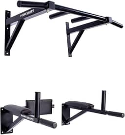 Barra Fixa de Parede + Paralela com encosto