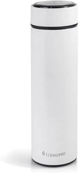 Squeeze Térmico Branco Inox 500 Ml Termopro