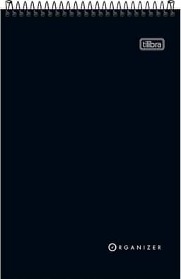 Tilibra - Caderno Espiral ao Alto Capa Flexível P Organizer 80 Folhas - 1 un