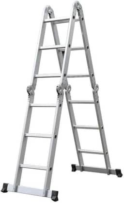 Escada Articulada Vix 12 Degraus Alumínio
