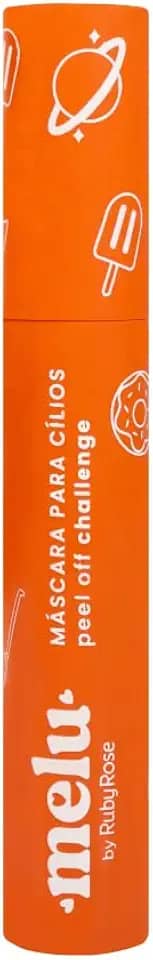 MÁSCARA PARA CÍLIOS PEEL OFF MELU RR517 CHALLENGE RUBYROSE