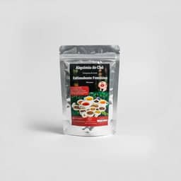 Chá Composto Estimulante Feminino, 80g, Blend Natural, Ginseng e Guaraná, Para Energia e Libido, Alquimia do Chá Nomady