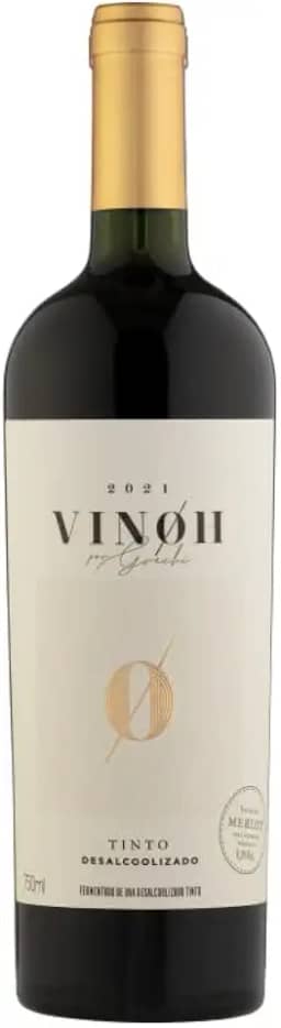 Vinho Merlot sem Álcool 750ml - Vinoh