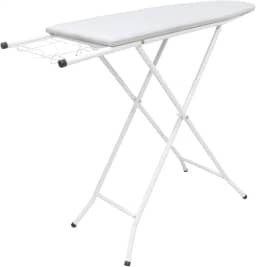 Mesa Tábua De Passar Roupa Branca Reforçada - Branca