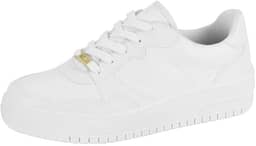 Tênis Feminino Casual Pelica Preto Branco Vizzano 1389.101