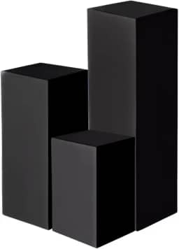 Kit 3 Cubos Expositor Vitrine Multiuso Tablado Para Lojas Festas E Fotos