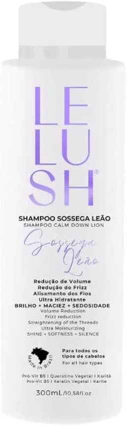 Shampoo Anti Frizz Vegano LELUSH - 300mL