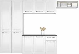 Cozinha Itatiaia Compacta em Aço Amanda 2023 4 Peças Branca