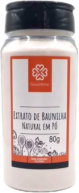 Extrato de Baunilha em Pó Natural Good4me 80g