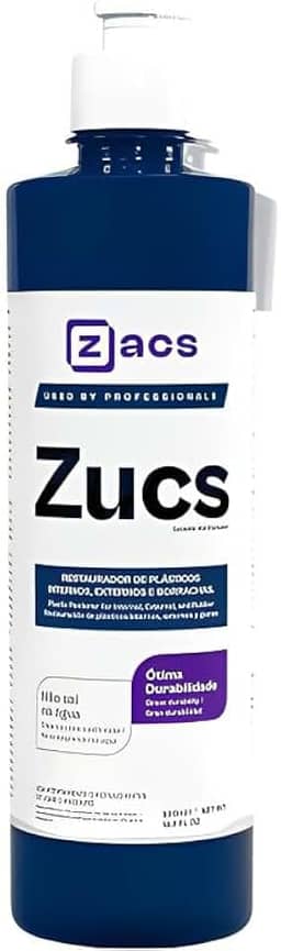 Zucs Restaurador Revitalizador Plástico Automotivo Interno Externo Zacs